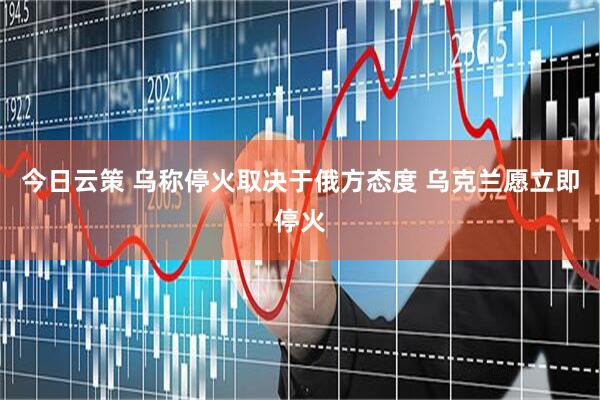 今日云策 乌称停火取决于俄方态度 乌克兰愿立即停火