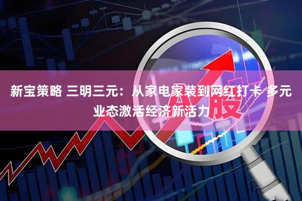 新宝策略 三明三元：从家电家装到网红打卡 多元业态激活经济新活力